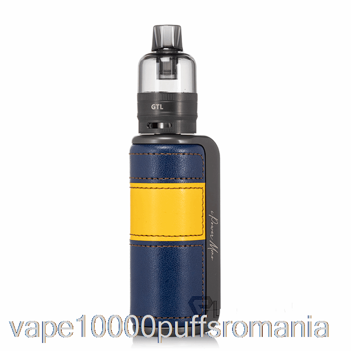 Vape Romania Eleaf Istick Power Mono 80w Starter Kit Galben Albastru